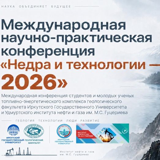 МЕЖДУНАРОДНАЯ НАУЧНО-ПРАКТИЧЕСКАЯ КОНФЕРЕНЦИЯ «НЕДРА И ТЕХНОЛОГИИ — 2026»